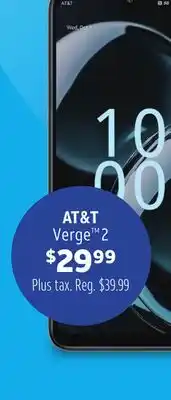 Family Dollar AT&T Verge 2 offer