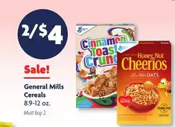 Family Dollar General Mills Cereals offer