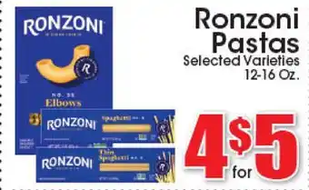 Supremo Foods Inc Ronzoni Pastas offer