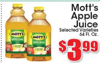 Supremo Foods Inc Mott's Apple Juice offer