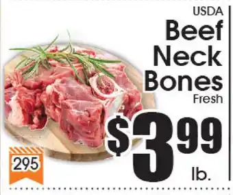 Supremo Foods Inc USDA Beef Neck Bones offer