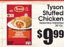 Supremo Foods Inc Tyson Stuffed Chicken offer