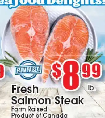 Supremo Foods Inc Fresh Salmon Steak offer