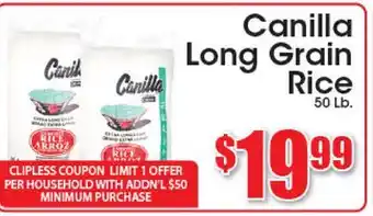 Supremo Foods Inc Canilla Long Grain Rice offer
