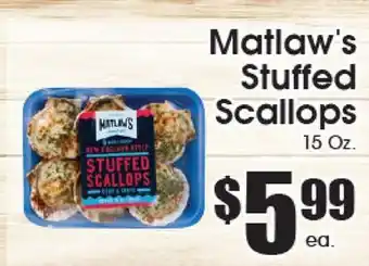 Supremo Foods Inc Matlaw's Stuffed Scallops offer