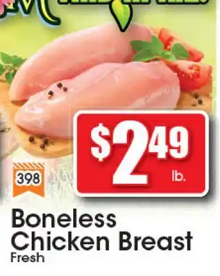 Supremo Foods Inc Boneless Chicken Breast offer