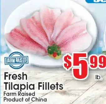 Supremo Foods Inc Fresh Tilapia Fillets offer