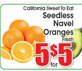 Supremo Foods Inc Seedless Navel Oranges offer