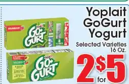 Supremo Foods Inc Yoplait GoGurt Yogurt offer