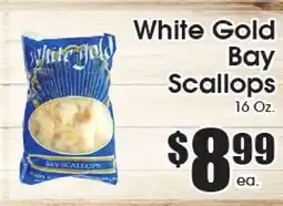 Supremo Foods Inc White Gold Bay Scallops offer