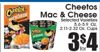 Supremo Foods Inc Cheetos Mac & Cheese offer