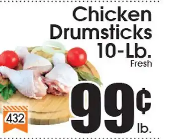 Supremo Foods Inc Chicken Drumsticks offer