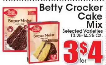 Supremo Foods Inc Betty Crocker Cake Mix offer