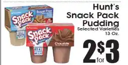 Supremo Foods Inc Hunt's Snack Pack Pudding offer