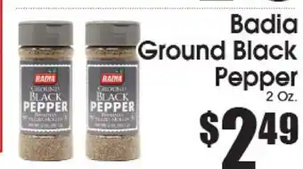 Supremo Foods Inc Badia Ground Black Pepper offer