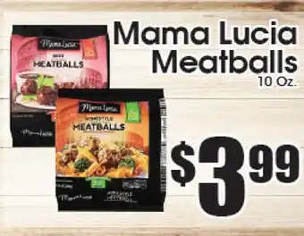 Supremo Foods Inc Mama Lucia Meatballs offer
