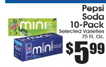 Supremo Foods Inc Pepsi Soda offer