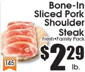 Supremo Foods Inc Bone-In Sliced Pork Shoulder Steak offer