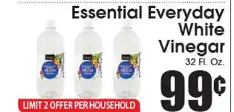 Supremo Foods Inc Essential Everyday White Vinegar offer