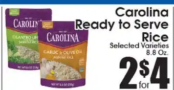 Supremo Foods Inc Carolina Ready to Serve Rice offer