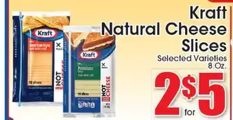 Supremo Foods Inc Kraft Natural Cheese Slices offer