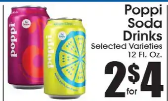 Supremo Foods Inc Poppi Soda Drinks offer