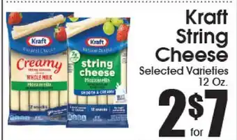 Supremo Foods Inc Kraft String Cheese offer
