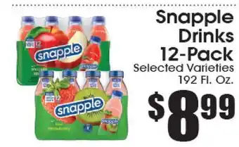 Supremo Foods Inc Snapple Drinks offer