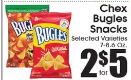 Supremo Foods Inc Chex Bugles Snacks offer