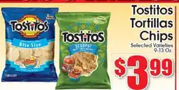 Supremo Foods Inc Tostitos Tortillas Chips offer
