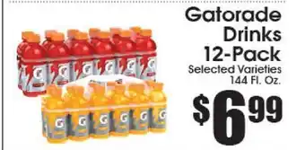 Supremo Foods Inc Gatorade Drinks offer