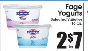 Supremo Foods Inc Fage Yogurts offer