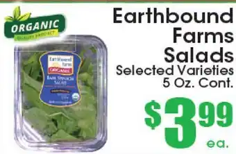 Supremo Foods Inc Earthbound Farms Salads offer