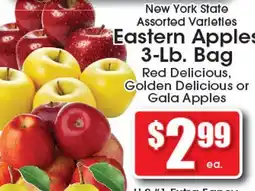 Supremo Foods Inc New York State Assorted Varieties Eastern Apples offer