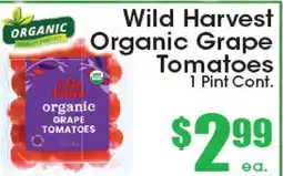 Supremo Foods Inc Wild Harvest Organic Grape Tomatoes offer
