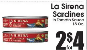 Supremo Foods Inc La Sirena Sardines offer