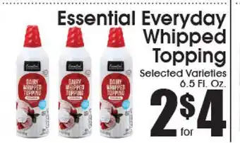 Supremo Foods Inc Essential Everyday Whipped Topping offer