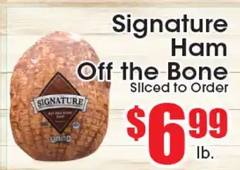 Supremo Foods Inc Signature Ham Off the Bone offer