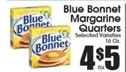 Supremo Foods Inc Blue Bonnet Margarine Quarters offer