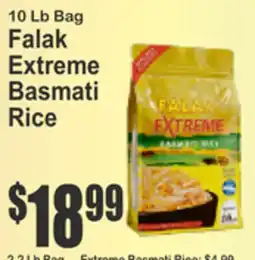 Key Food 10 Lb Bag Falak Extreme Basmati Rice offer