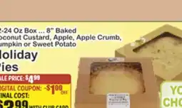 Key Food Holiday Pies offer