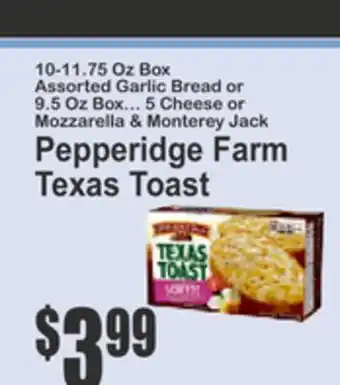 Key Food Pepperidge Farm Texas Toast offer