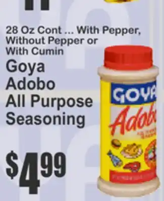 Key Food Goya Adobo All Purpose Seasoning offer