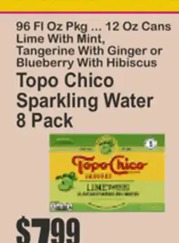 Key Food Topo Chico Sparkling Water offer
