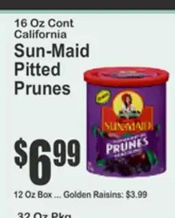 Key Food 16 Oz Cont California Sun-Maid Pitted Prunes offer