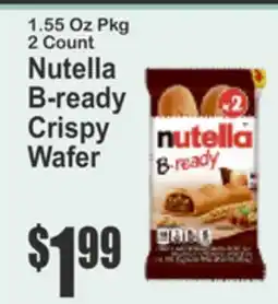 Key Food Nutella B-ready Crispy Wafer offer