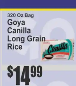Key Food 320 Oz Bag Goya Canilla Long Grain Rice offer