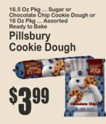 Key Food Pillsbury Cookie Dough offer