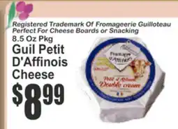 Key Food Guil Petit D'Affinois Cheese offer