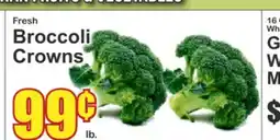 Key Food Fresh Broccoli Crowns offer